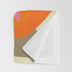 Abstract morning Throw Blanket Gallery Image 3