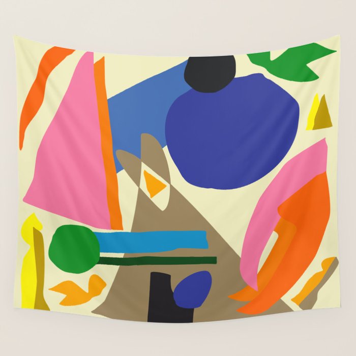 Abstract morning Wall Tapestry Gallery Image 4