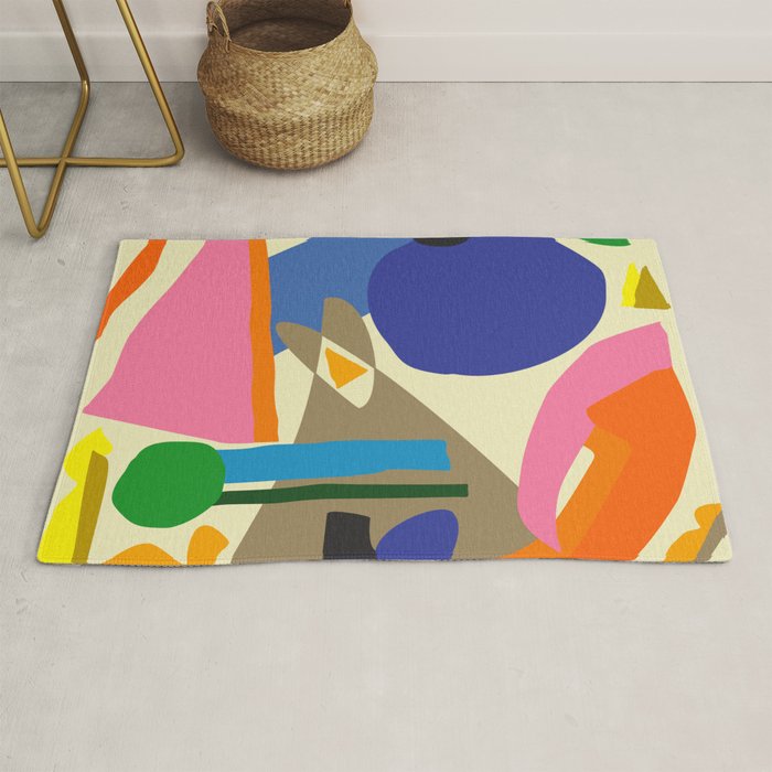 Abstract morning Rug Gallery Image 1