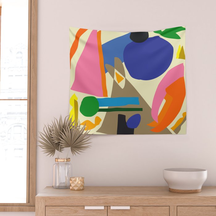 Abstract morning Wall Tapestry Gallery Image 2