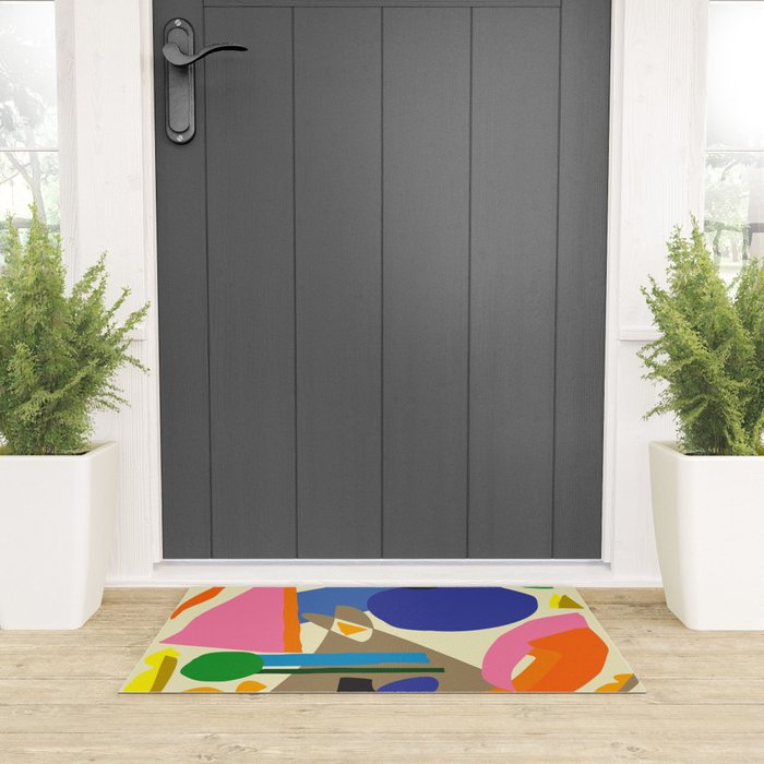 Abstract morning Welcome Mat Gallery Image 3