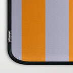 Lilac Clematis and Orange Stripes Laptop Sleeve Gallery Image 3