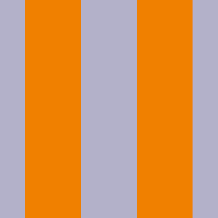 Lilac Clematis and Orange Stripes Coffee Mug Gallery Image 2
