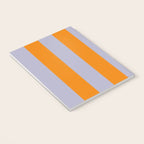 Lilac Clematis and Orange Stripes Notebook Gallery Image 3