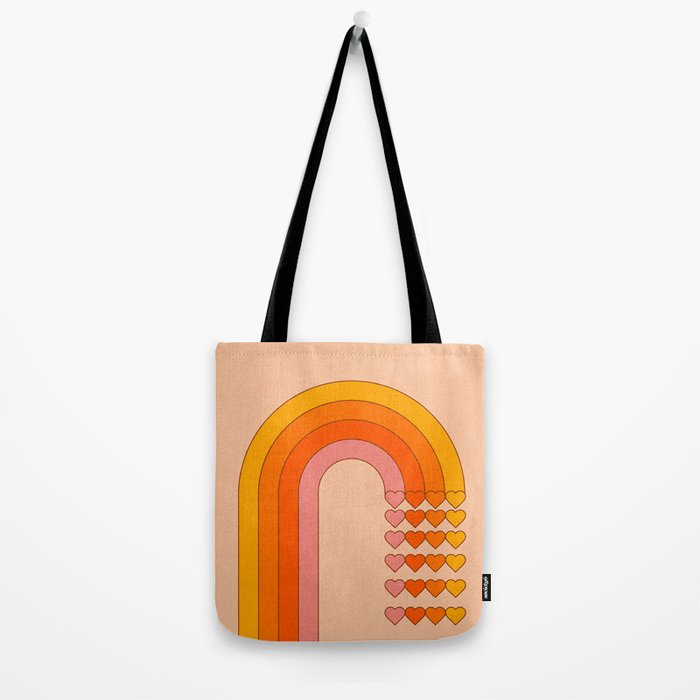 Sweetheart Rainbow Tote Bag Gallery Image 2