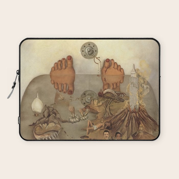 Frida Kahlo What the water gave me Laptop Sleeve Gallery Image 1