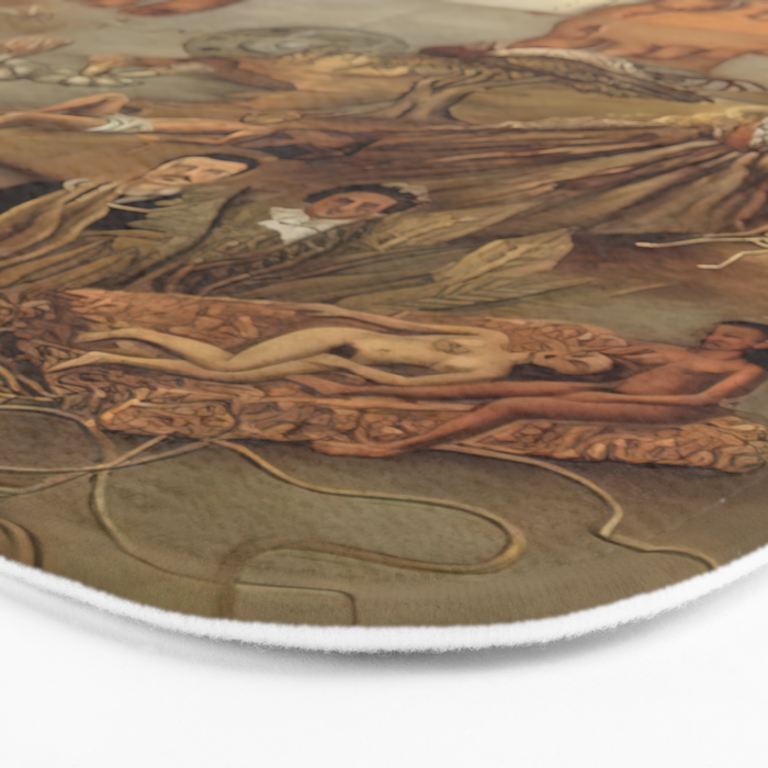 Frida Kahlo What the water gave me Bath Mat Gallery Image 3