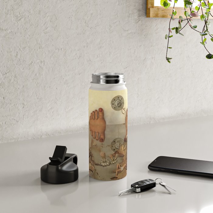 Frida Kahlo What the water gave me Water Bottle Gallery Image 4