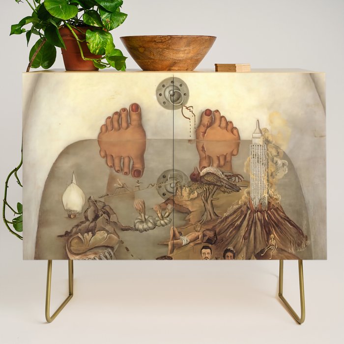 Frida Kahlo What the water gave me Credenza Gallery Image 1