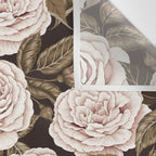 A Realm Of Roses - Dark Academia Pink Wall Tapestry Gallery Image 3