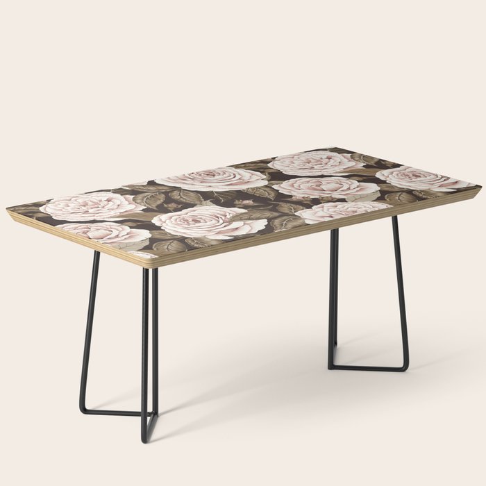 A Realm Of Roses - Dark Academia Pink Coffee Table Gallery Image 1