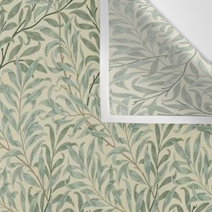 William Morris Willow Bough Cream Pale Green Wall Tapestry Gallery Image 3
