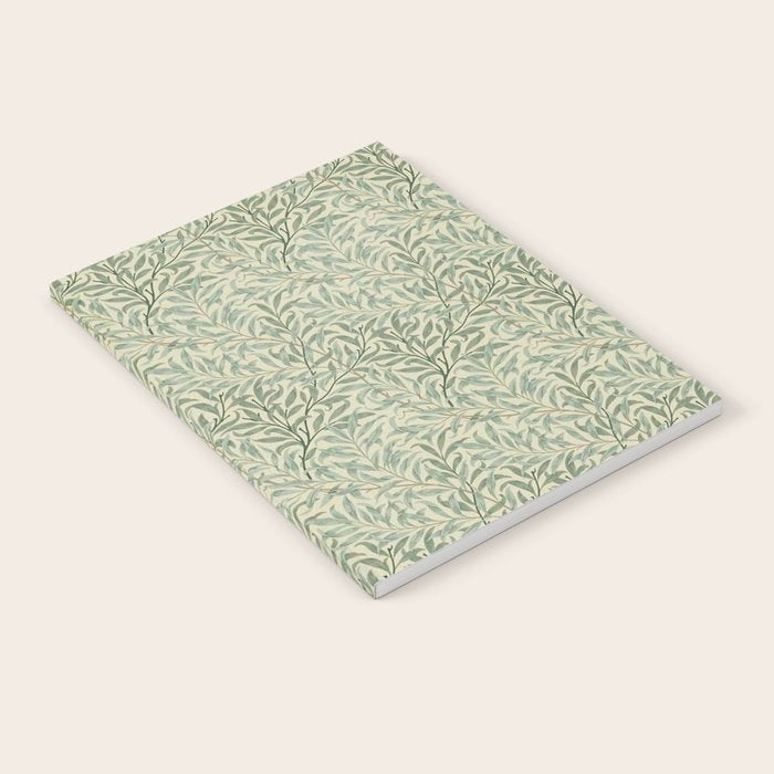 William Morris Willow Bough Cream Pale Green Notebook Gallery Image 2