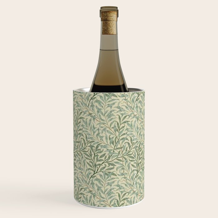 William Morris Willow Bough Cream Pale Green Wine Chiller Gallery Image 2