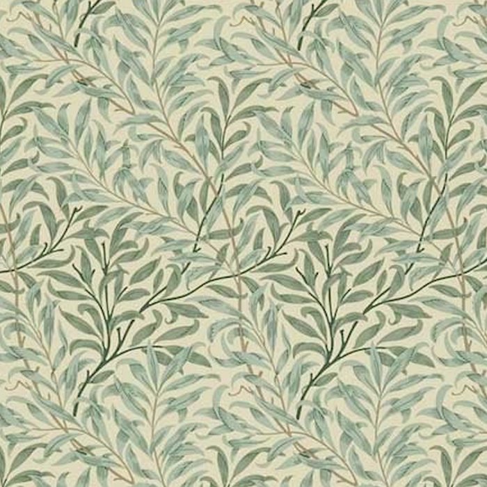 William Morris Willow Bough Cream Pale Green Coffee Mug Gallery Image 2