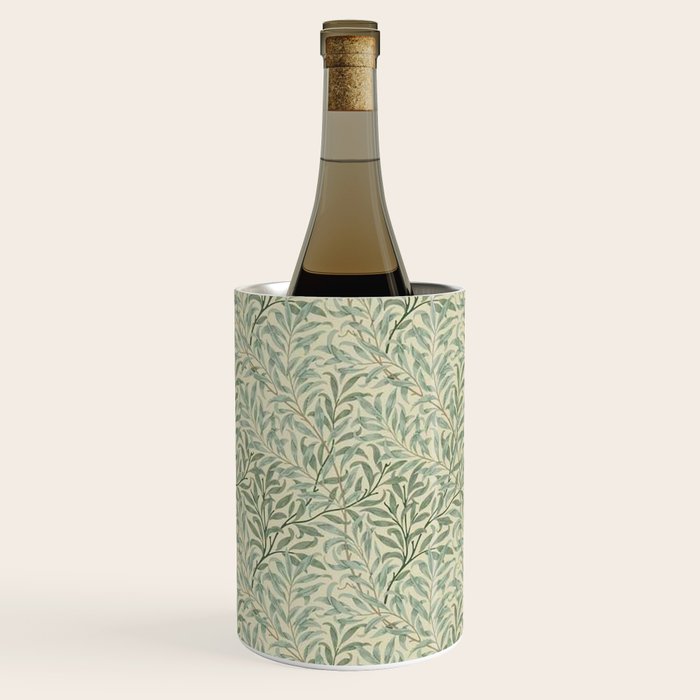 William Morris Willow Bough Cream Pale Green Wine Chiller Gallery Image 1