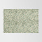 William Morris Willow Bough Cream Pale Green Rug Gallery Image 2