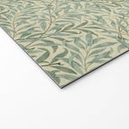 William Morris Willow Bough Cream Pale Green Welcome Mat Gallery Image 2