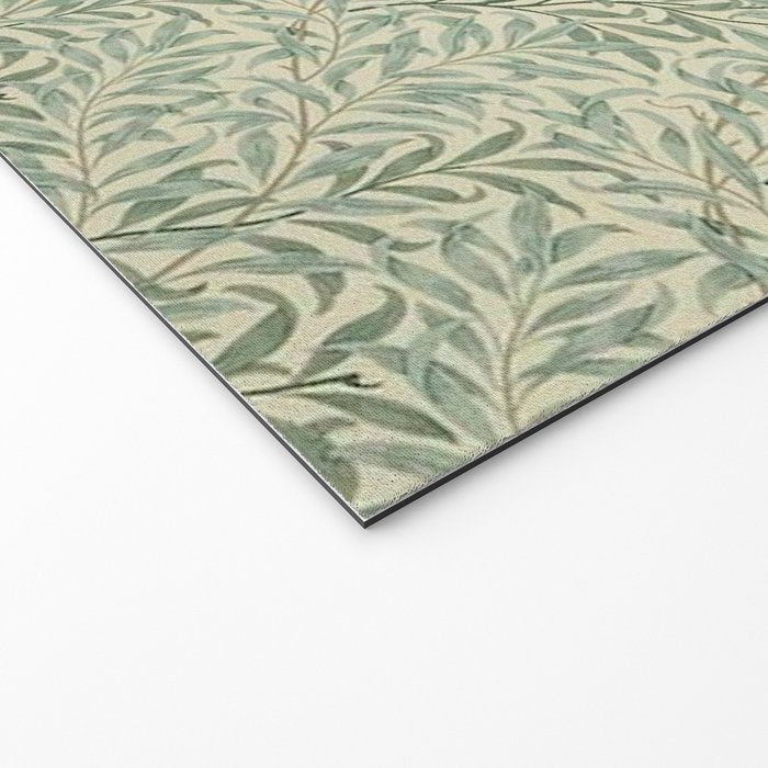 William Morris Willow Bough Cream Pale Green Welcome Mat Gallery Image 2