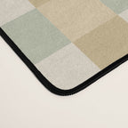 Checkered Multicolor Pattern I Natural Pastel Desk Mat Gallery Image 4