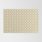 Checkered Multicolor Pattern I Natural Pastel Rug Gallery Image 2
