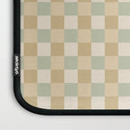 Checkered Multicolor Pattern I Natural Pastel Laptop Sleeve Gallery Image 3