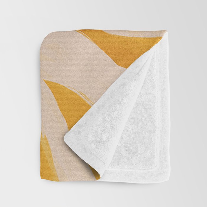 Sun Blooming Flower Throw Blanket Gallery Image 3