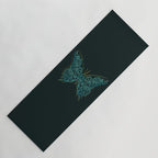 Mechanical Butterfly Yoga Mat Gallery Image 1