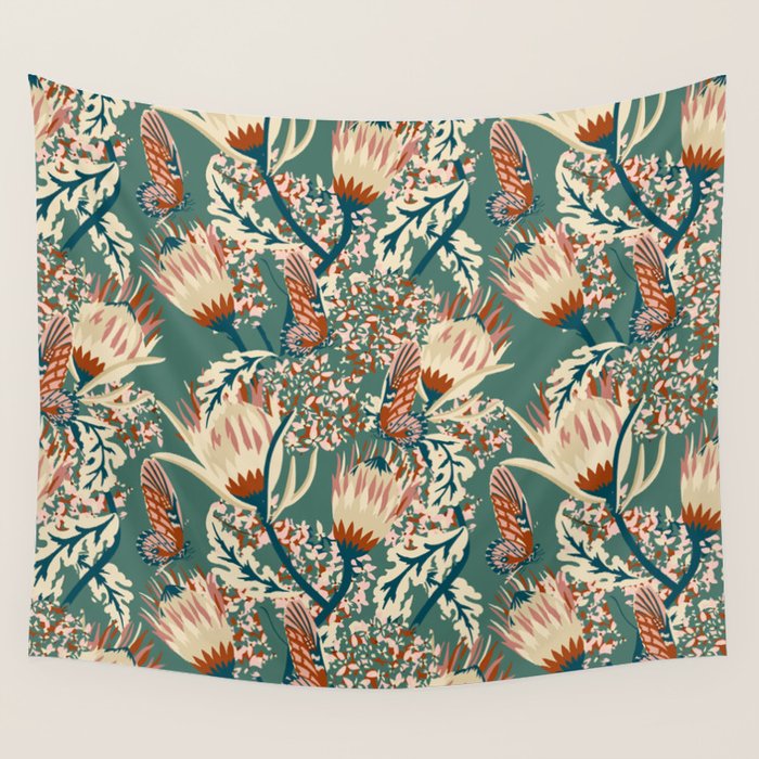 ZARAH BUTTERFLY Wall Tapestry Gallery Image 4