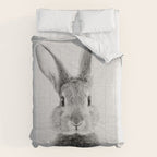 Rabbit - Black & White Comforter Gallery Image 6