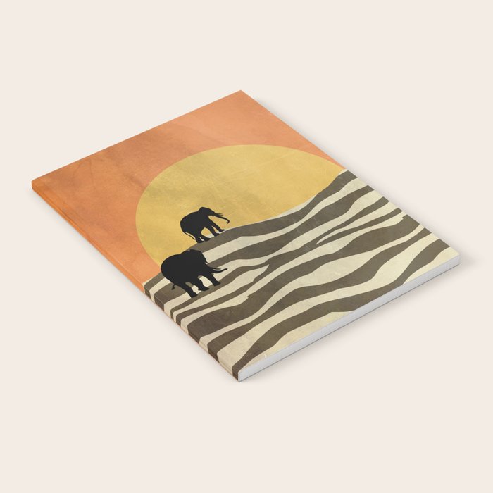 African Sunset Notebook Gallery Image 1