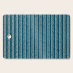 Small Teal Arrowheads Cutting Board Gallery Image 1