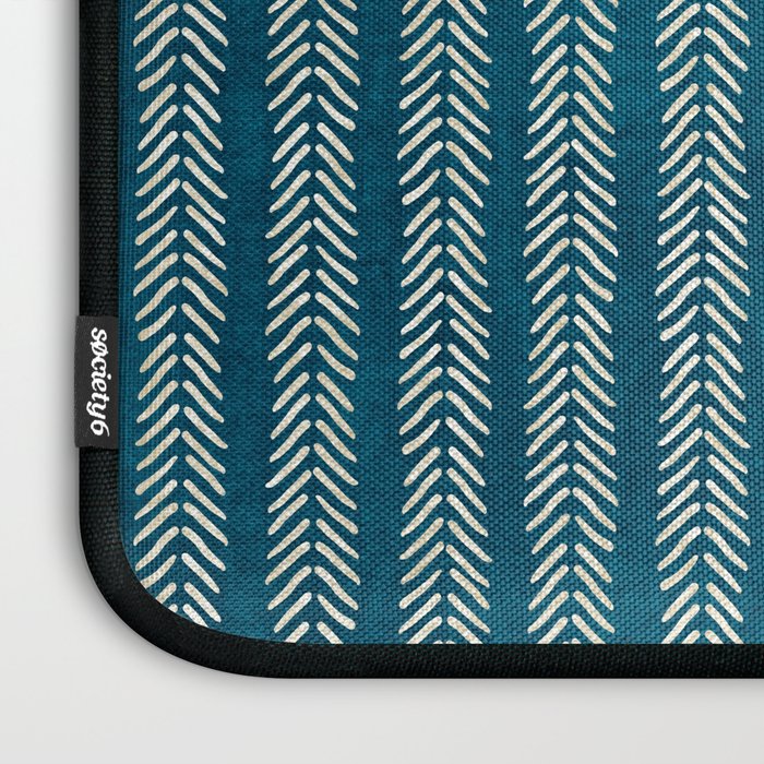 Small Teal Arrowheads Laptop Sleeve Gallery Image 3