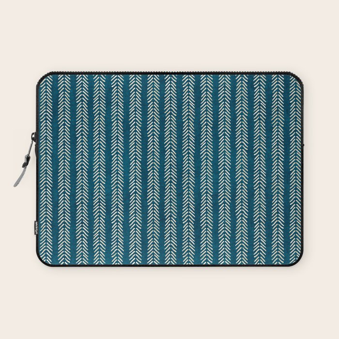 Small Teal Arrowheads Laptop Sleeve Gallery Image 1