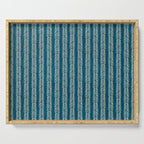 Small Teal Arrowheads Serving Tray Gallery Image 1