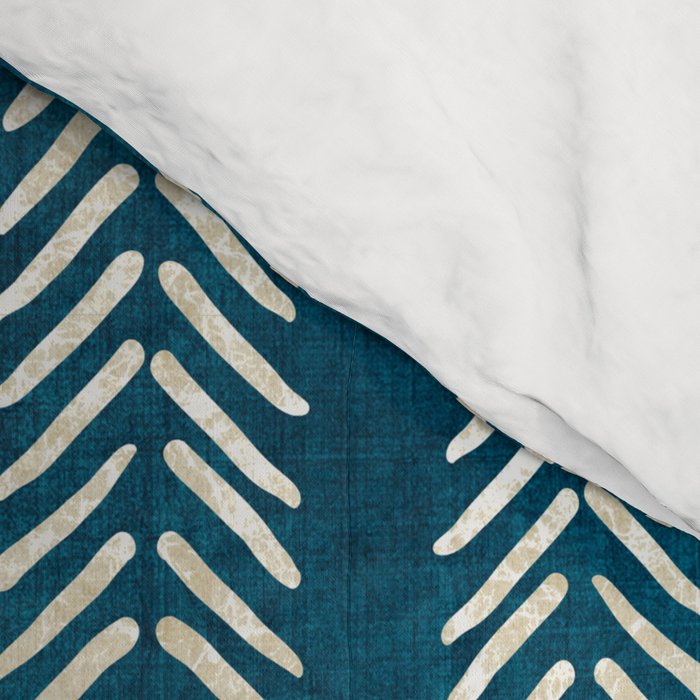 Small Teal Arrowheads Comforter Gallery Image 4