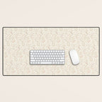 Paisley - Soft Pink Desk Mat Gallery Image 1
