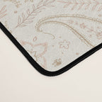 Paisley - Soft Pink Desk Mat Gallery Image 4