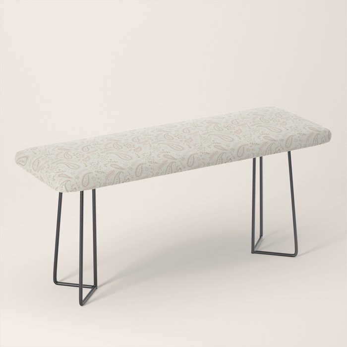 Paisley - Soft Pink Bench Gallery Image 1