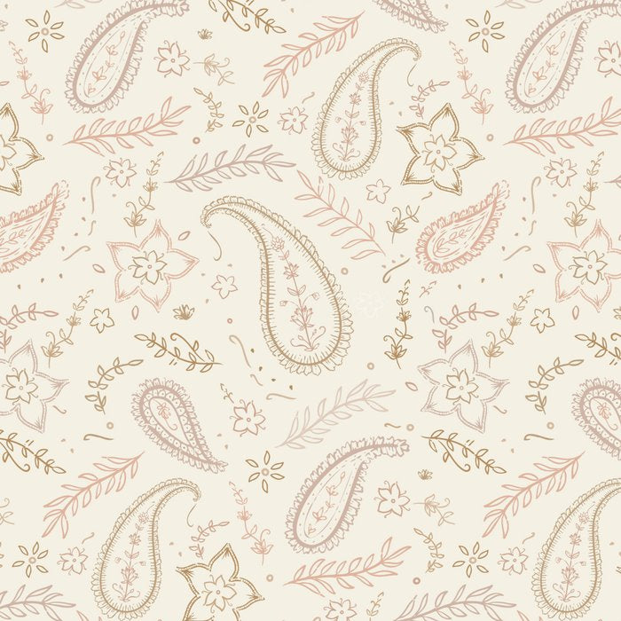 Paisley - Soft Pink Coffee Mug Gallery Image 2