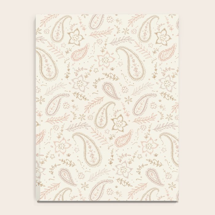 Paisley - Soft Pink Notebook Gallery Image 4