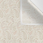 Paisley - Soft Pink Wall Tapestry Gallery Image 3