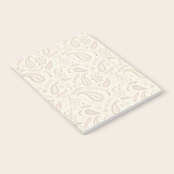 Paisley - Soft Pink Notebook Gallery Image 1