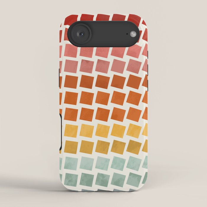 Squares rotation iPhone Case Gallery Image 2