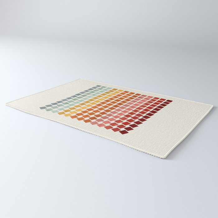 Squares rotation Rug Gallery Image 3