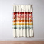 Squares rotation Window Curtain Gallery Image 3
