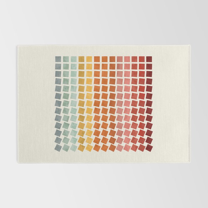 Squares rotation Rug Gallery Image 2
