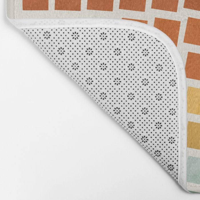 Squares rotation Bath Mat Gallery Image 2