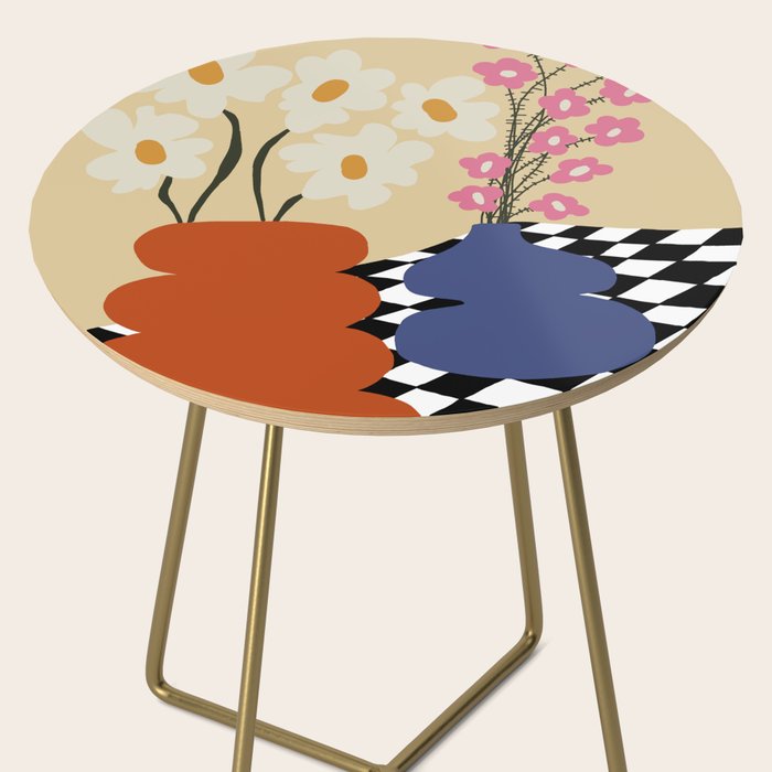 Two blooming pottery   Side Table Gallery Image 2