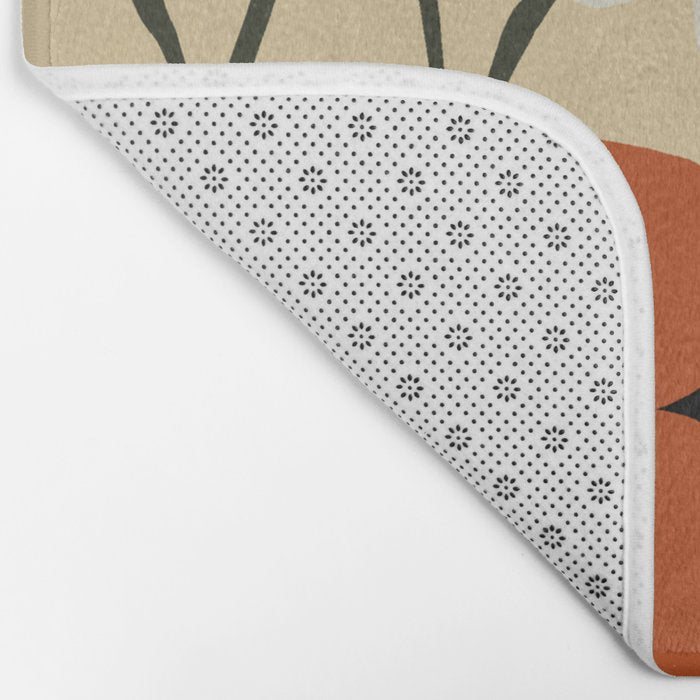 Two blooming pottery   Bath Mat Gallery Image 2